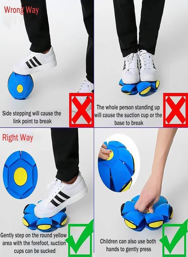DOGTOWN Magic Flying Saucer Ball - Interactive Jumping & Bouncing Toy for Dogs & Puppies (Pack of 3) - Image 5